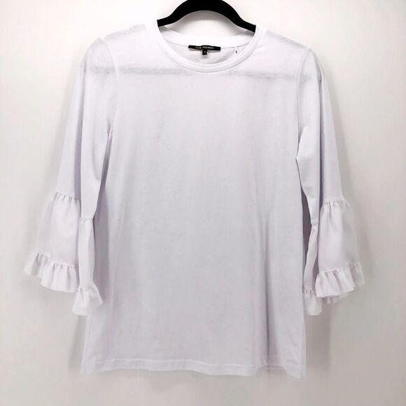 Kobi Halperin White Cotton Blouse - Picture 1 of 4